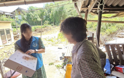 [장성군] 고독사 위험가구 가정방문 및 여름…