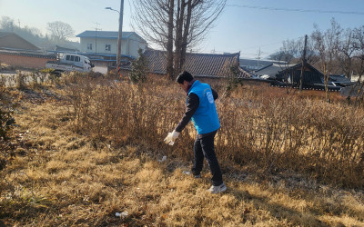 [화순군 동복면]설맞이 우리동네 새단장 켐페…