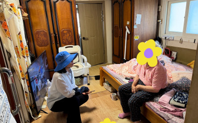 [영광군 군서면]거동불편 독거어르신 가정방문…