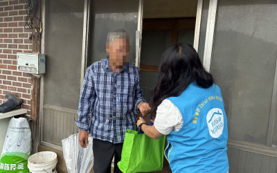 [장성군] 위기가정 안부살피기 및 생필품 전…