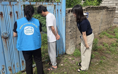 [장성군] 취약계층 가정방문 및 안부 살피기