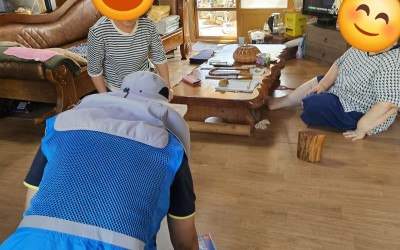 [해남군 산이면]저소득층 푸드마켓 전달