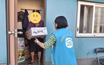 [화순군 한천면]추석맞이 위문품 전달로  따…