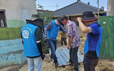 [함평군 손불면] 복지기동대 수해복구작업 실…