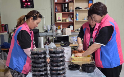 [해남군 계곡면]죽 나눔 봉사 참여