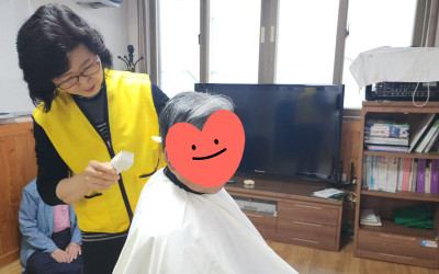 [해남군 계곡면] 찾아가는 어르신 이미용봉사…