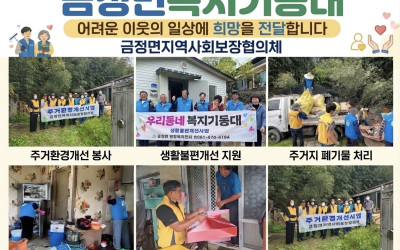 (영암군 금정면) 복지기동대 주거환경개선사업…