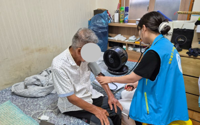 (여수시 중앙동) 취약계층 어르신 건강상담