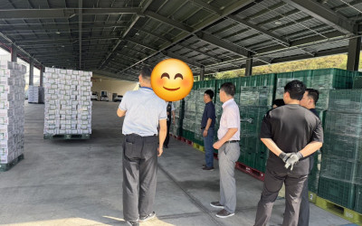 [순천시] 후원 물품(라면 2천박스) 상차