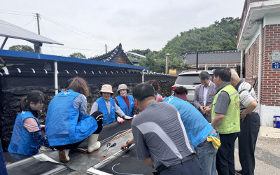 [해남군 화산면] 독거가구 여름맞이 방충망 …