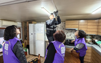 [신안군 팔금면]119생활안전순찰대와 복지기…