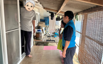 [강진군 병영면] 기초수급자 가정방문