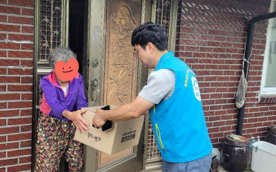[고흥군 동일면] 푸드뱅크 물품 전달