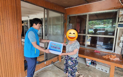 [고흥군 동일면] 기탁물품 전달
