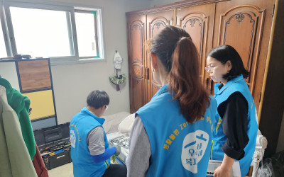[순천시] 취약계층 냉방기 필터 청소 