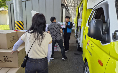 [순천시] 영차영차! 돌봄취약가구 명절 위문…