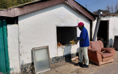 [고흥군 남양면] 복지위기가구 방화문 창호 …