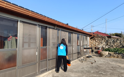 [완도군 청산면]독거어르신 안부 살피기