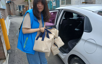 [완도군 금당면]저소득 노인 무료급식 밑반찬…