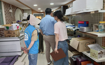 [완도군 금당면]노인 무료급식 사업 지도,점…