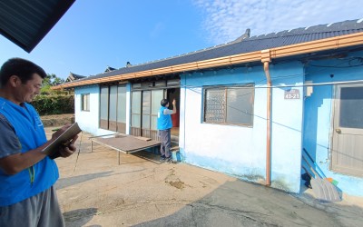 [완도군 청산면]취약계층 주거개선 대상자 발…
