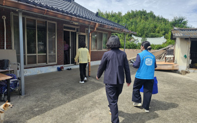[고흥군 과약면] 저소득층 취약가구 가정방문…