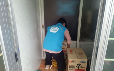 [완도군 청산면] 저소득 독거노인 정기 안부…