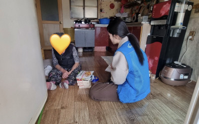 [해남군 화산면] 햇살나눔푸드 전달 및 안부…