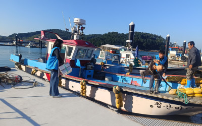 [완도군 청산면]외딴 섬 모도 봉사활동1