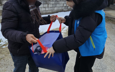 [장성군] 대설주의보 발령에 따른 위기가구 …