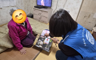 [강진군 병영면] 독거어르신 두유 지원