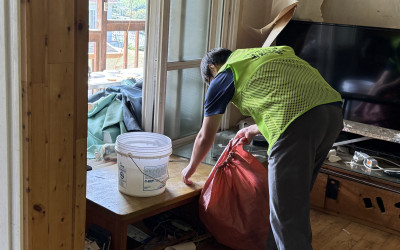 [진도군 임회면] 누런 환경을 새하얗게 바꿔…