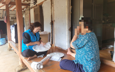 [완도군]취약계층 폭염대비 후원물품지원