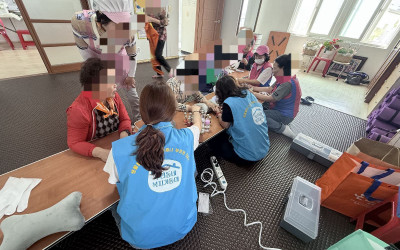 [완도군 완도읍]독거노인 네일봉사&팥죽 점심…