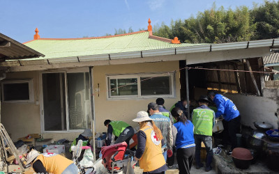 [담양군 봉산면]자원봉사단체 연합 주거환경개…