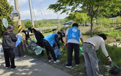 [담양군 수북면]하천 환경정화활동 지원