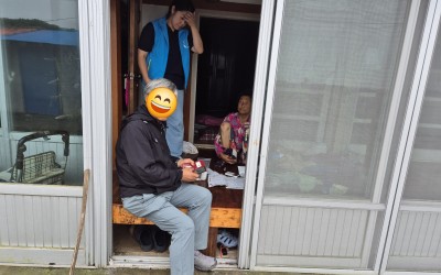 [완도군 청산면] 독거노인가구 식생활 점검