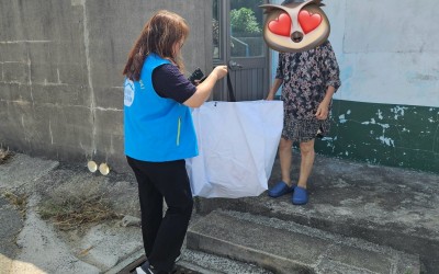 [완도군 노화읍] 이불세트 정리 및 안부확인