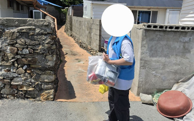 [완도군 청산면] 푸드뱅크 후원물품 전달 및…