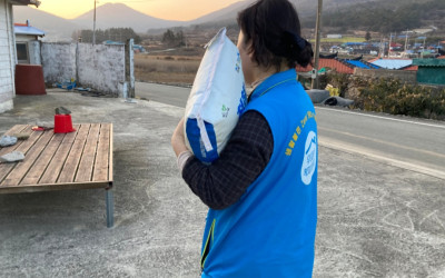 [완도군 청산면] 취약계층 생활안전 물품 지…