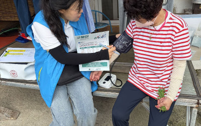 [영광군 염산면] 어르신 혈압, 혈당 체크 …