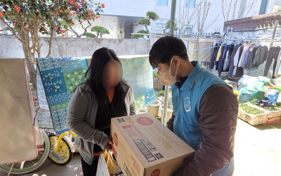 [장성군] 사례관리대상자 안부방문 및 후원물…