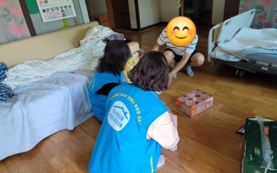 [완도군] 사례관리대상자 물품전달 및 무더위…