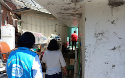 [화순군] 복지기동대, 장애인 부부 가정 사…