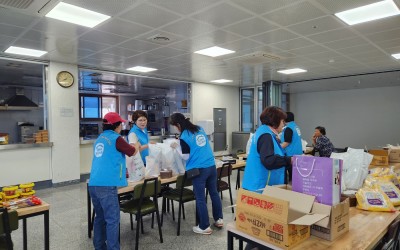 [신안군 암태면] 사랑의 도시락 배달