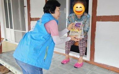 [신안군 암태면]
노인무료급식 식사배달 지원…