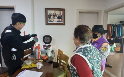 신안군 암태면 동절기 위기가구 집중점검