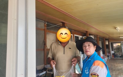 [신안군 암태면] 무더위 안부살피기 및 식사…