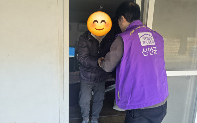 [신안군 안좌면] 어르신지킴이단 활동에 함께…