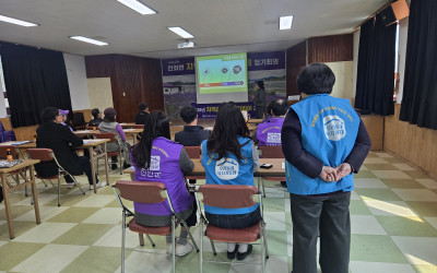 [신안군 안좌면] 지역 리더 생명지킴이 교육…